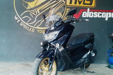 Motor Nmax Modif Elegan. Namanya Ketty, Modifikasi Yamaha NMAX Gaya Elegan Pernah Kena Mistis