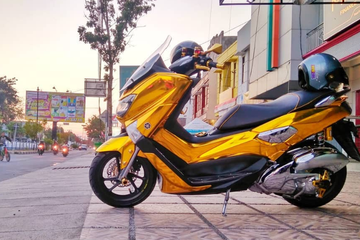 Warna Nmax Decal. Yamaha NMAX 24 Karat, Mewah Dengan Bodi Berselimut Warna Emas