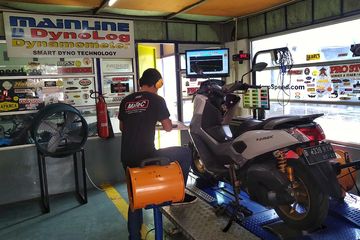 Stang Seher Nmax Ori. Yamaha NMAX Pasang Piston R15, Stroke Up Jadi 171 cc, Tenaga Naik 4 Dk