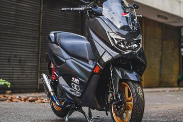 Yamaha Nmax 2020 Set Up. Ditopang Setup Kaki-kaki Racing, Yamaha NMAX Ini Makin Eye Catching