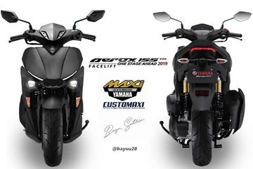 Harga Nmax Facelift 2019. Facelift Yamaha NMAX 2019 Tak Muncul, Aerox Duluin Pakai Ubahan Begini?