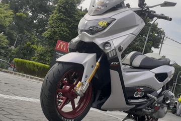 Velg Nmax Red Candy. Tampang Yamaha NMAX Lama Ini Makin Menggiurkan Pasang Pelek Racing Boy