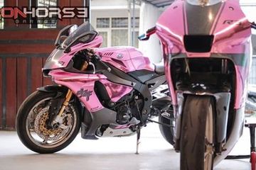 Nmax Modif R1. Yamaha R1 dan R3 Bermuka Centil, Bukan Penyanyi K-Pop Tapi Black Pink