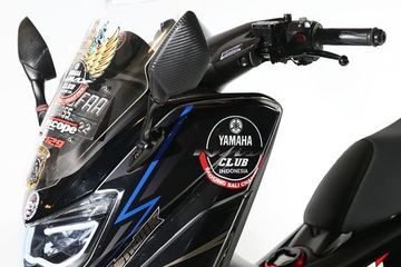 Spion Nmax Baru. Jadi Perbincangan, Yamaha NMAX Akan Gunakan Spion Model Tanduk?