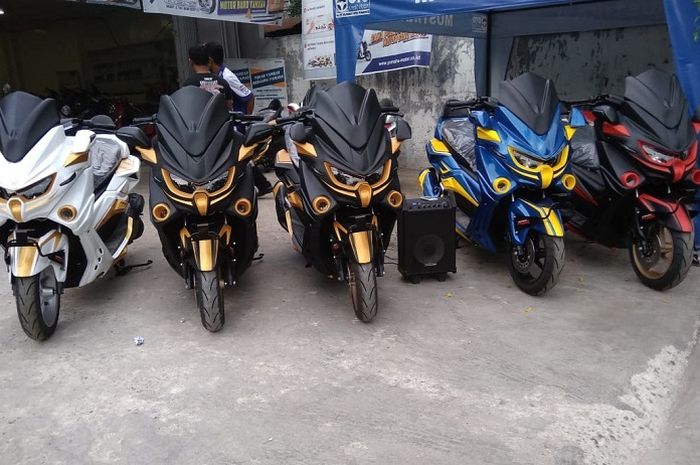 Nmax Predator Abs. Pilih Yamaha NMAX Predator atau Beli Aksesorisnya dan Pasang Sendiri, Segini Perbandingan Harganya