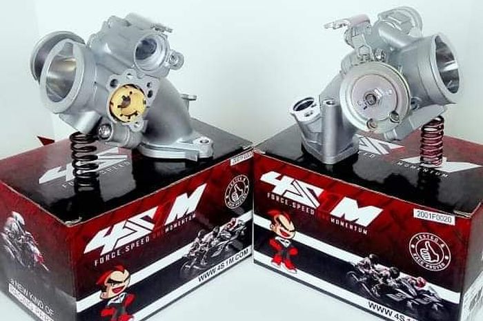 Ukuran Throttle Body Nmax Original. Asyik, Pengguna Motor Yamaha NMAX Bisa Pasang Throttle Body PNP Ini