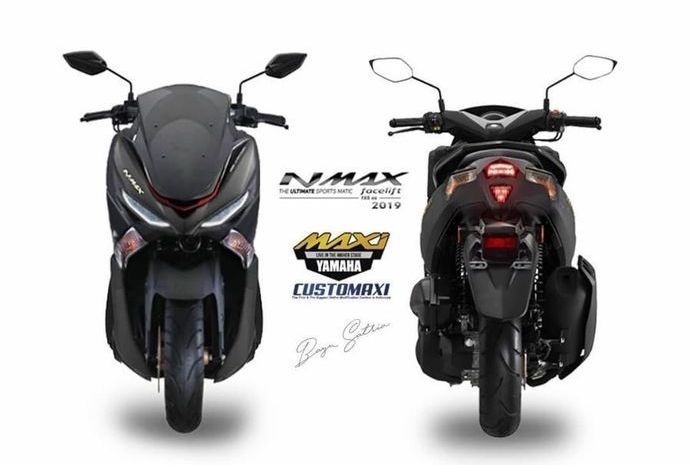 Harga Nmax Facelift 2019. Peluncuran Yamaha NMAX Facelift 2019 Tinggal Tunggu Waktu, Harganya Lebih Mahal Rp 400 Ribuan