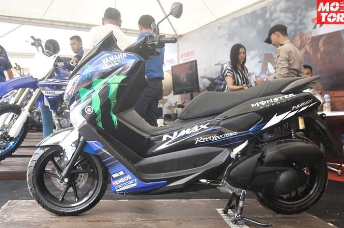 Motor Nmax Seken Palembang. Diam-diam Yamaha NMAX 2019 Edisi MotoGP Dijual di Dealer Palembang, Segini Harganya