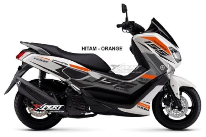 Decal Nmax Polos. Modal Cuma Rp 150 Ribuan, Bodi Skutik Yamaha NMAX Jadi Keren, Gak Polos Lagi