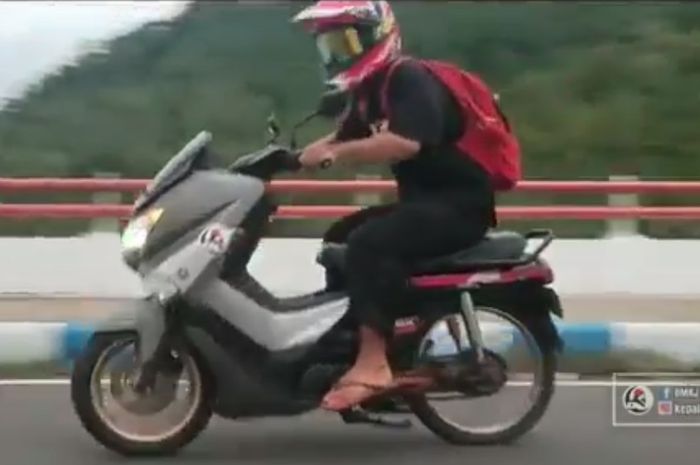 Gambar Motor Nmax Lucu. Kocak, Grand MAX Perkawinan dari Yamaha NMAX dan Honda Grand Sudah Mengaspal di Jalan, Lihat Langsung Video Tesnya