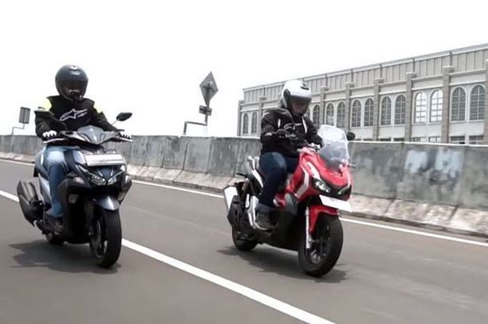 Comparativo Nmax 160 Vs Pcx 150. Adu Kencang Honda ADV 150 Vs Yamaha Aerox 155, Siapa Yang ditinggal Sekebon?