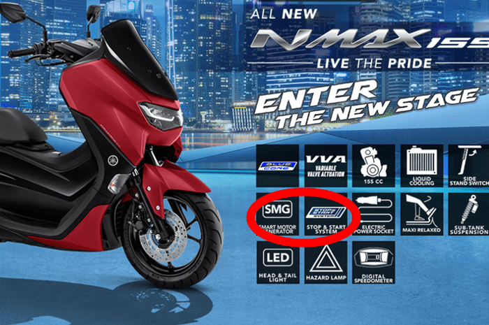 Nmax 2020 Non Abs. Selisih Rp 1,2 Juta, Ini 5 Fitur Mahal Yamaha All New NMAX 155 2020 Dibanding Model Lama