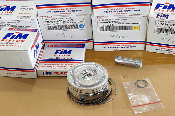 Ring Piston Nmax. Bikin Yamaha NMAX Makin Ngacir Cukup Ganti Piston Ini, Harganya pun Murah