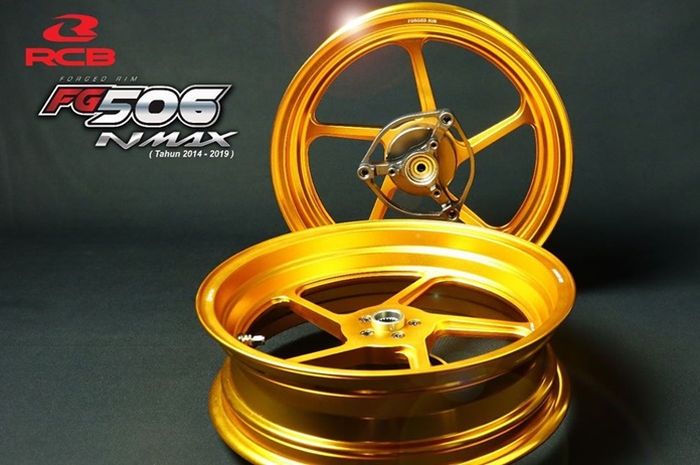 Rcb Forged Rim Nmax. Pelek RCB Baru Buat Yamaha NMAX, Enteng Karena Dibuat Forged Ala Keris