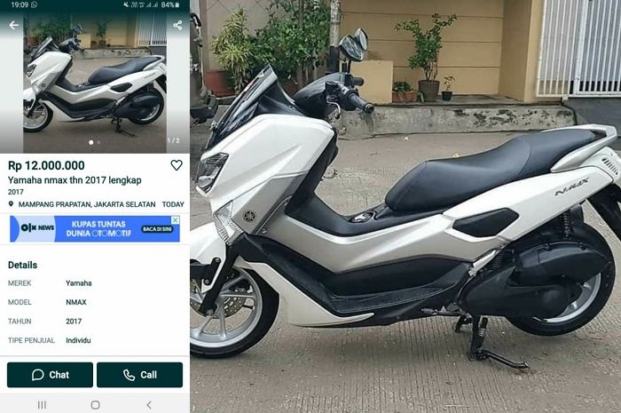 Nmax Bekas Olx Jakarta. Waspada! Ada yang Jual Yamaha NMAX Mulus Tahun 2017 Cuma Rp 12 Jutaan di OLX