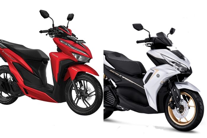 Yamaha Nmax 155 Vs Honda Vario 150. Adu Fitur dan Harga Yamaha All New Aerox 155 Vs Honda Vario 150, Lebih Canggih dan Murah Mana?