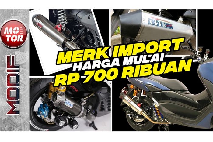 Knalpot Daytona Nmax 2020. Pilihan Knalpot Import Yamaha NMAX 2020, Harga Mulai Rp 700 Ribuan