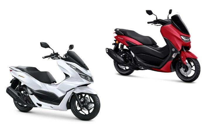 Perbedaan All New Nmax Dan Pcx. Adu Spek Mesin Dan Fitur, Honda PCX 160 Vs Yamaha All New NMAX