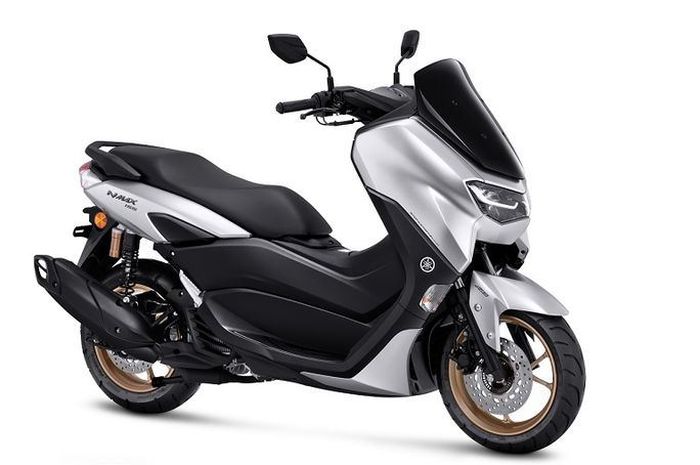 All New Nmax Silver Modif. Meluncur Yamaha NMAX Baru Jadi Seperti Aerox 155 Disukai Masyarakat