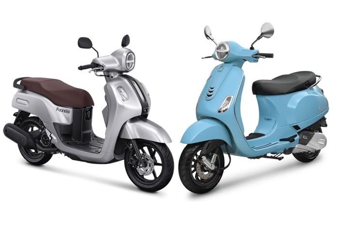 Nmax Vs Vespa Lx. Ditanya Pilih Yamaha Fazzio atau Vespa LX 125, Gini Jawaban Anak Vespa