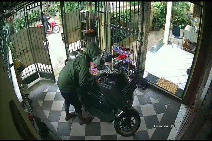 Modifikasi Nmax Denpasar. Liciknya Pencuri di Denpasar Modifikasi Motor Yamaha NMAX, dari Cat Sampai Pelat Nomor