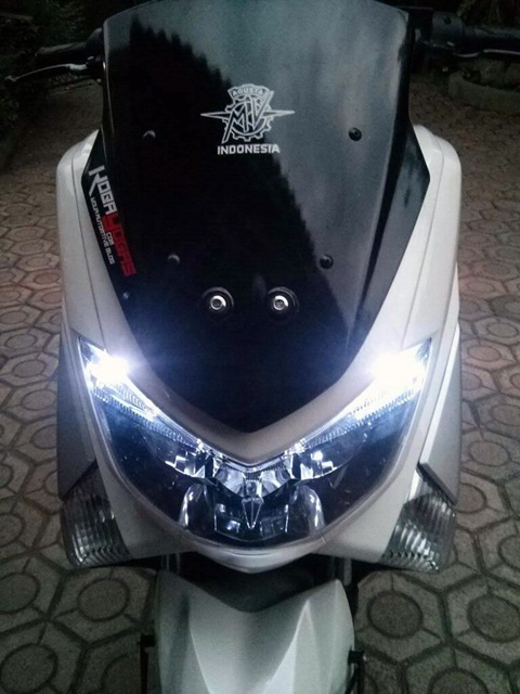 Lampu Senja Nmax. Pasang Klakson FER dan Lampu Senja LED Daytona Di Yamaha NMax