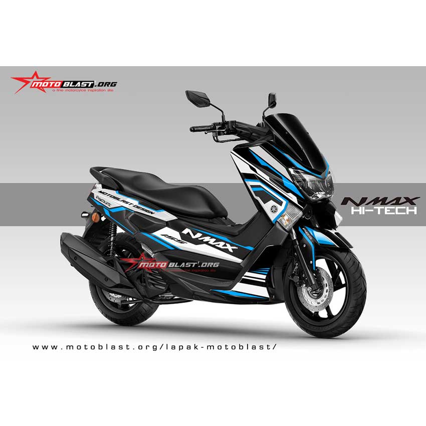 Nmax V2 Decals. Decal Stiker Yamaha NMAX HiTech V2