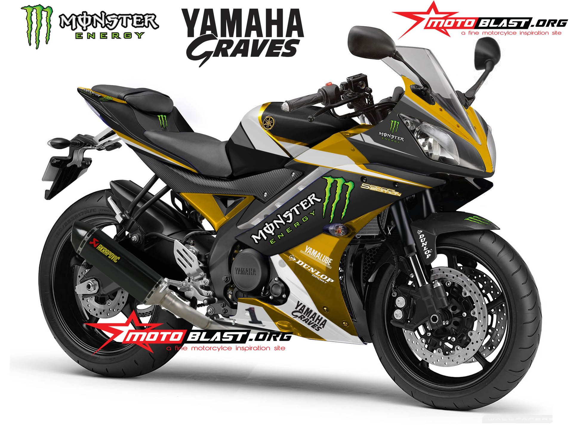 Nmax Black Gold Modif. Modif Striping Yamaha R15 Monster Racing Black Gold!