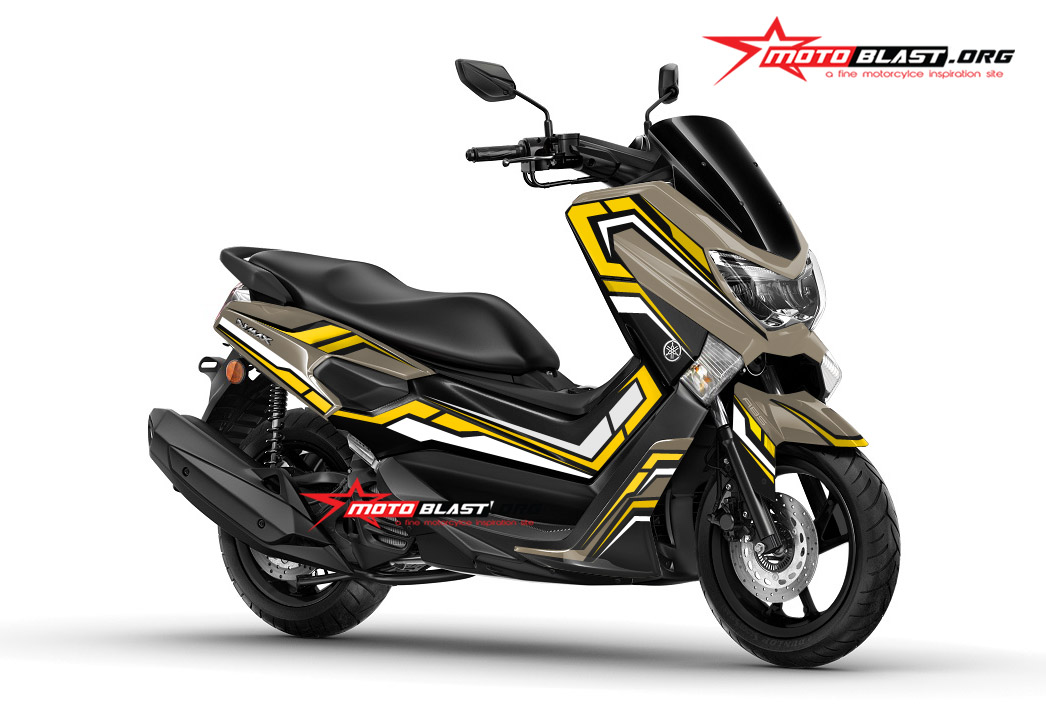 Nmax Gunmetal Modifikasi. Modifikasi Yamaha NMAX 155 Gun metal