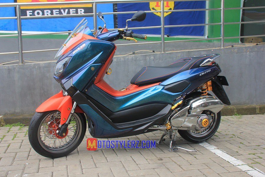 Repaint Nmax Bandung. Modifikasi NMax”2015 (Jakarta): Siap Ngaspal Elegant