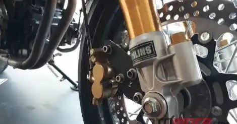 Per Shock Depan Ohlins Nmax. Motor Kecil Pakai Suspensi Depan Ohlins, Apakah Produk Asli?