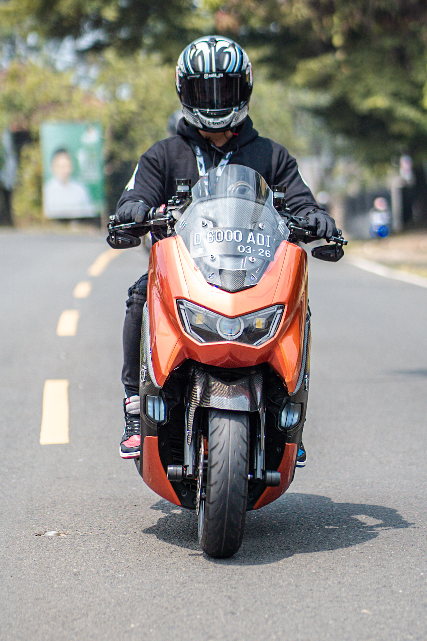 Visor Nmax Keren. Tampilan Keren Yamaha All New Nmax 155 Ala Team Medis di Bandung