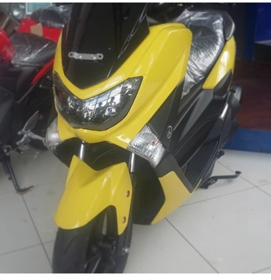 Posisi Stiker Abs Nmax. Hot nih….Penampakan NMax non ABS,ada warna Biru dan Kuning.