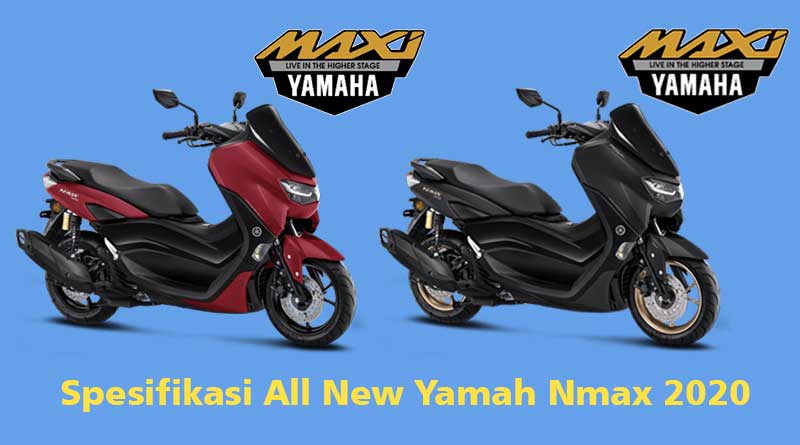 Ukuran Ban Belakang Nmax 2020. Spesifikasi All New Yamaha Nmax 2020, Kian Modern dan Bertenaga