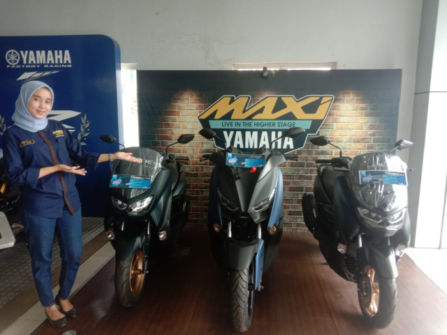 Dp Nmax Pekanbaru. Cukup DP Rp3 Juta, Konsumen Bisa Bawa Pulang Nmax 155 Connected