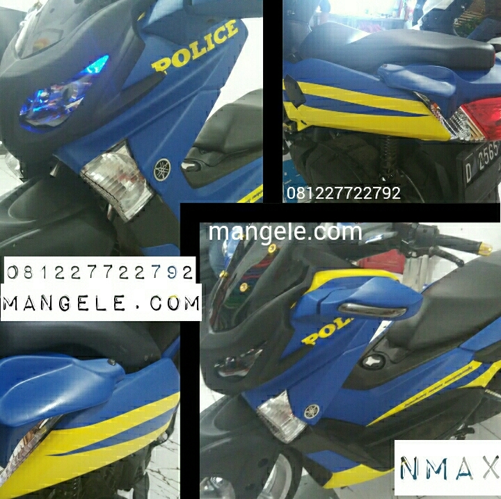 Cutting Nmax Sangar. Stiker motor Bandung, cutting stiker nmax