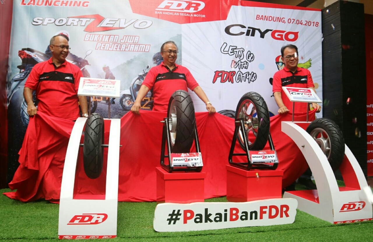 Ban Fdr Buat Nmax. FDR Merilis Ban Baru Sport Zevo dan City GO