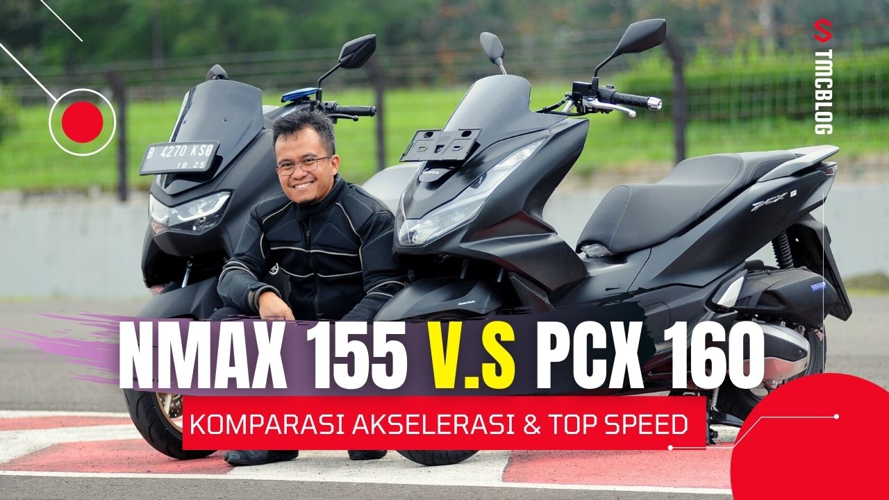 Nmax 2021 Vs Pcx 160. Honda PCX160 V.S Yamaha NMAX155 : Adu Performa Akselerasi dan Top Speed pada Test Sirkuit