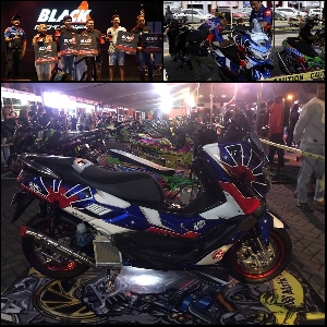 Variasi Nmax Manado. NMAX Motif Arai Asal Gorontalo, Dinobatkan Sebagai The Best of Show Profesional