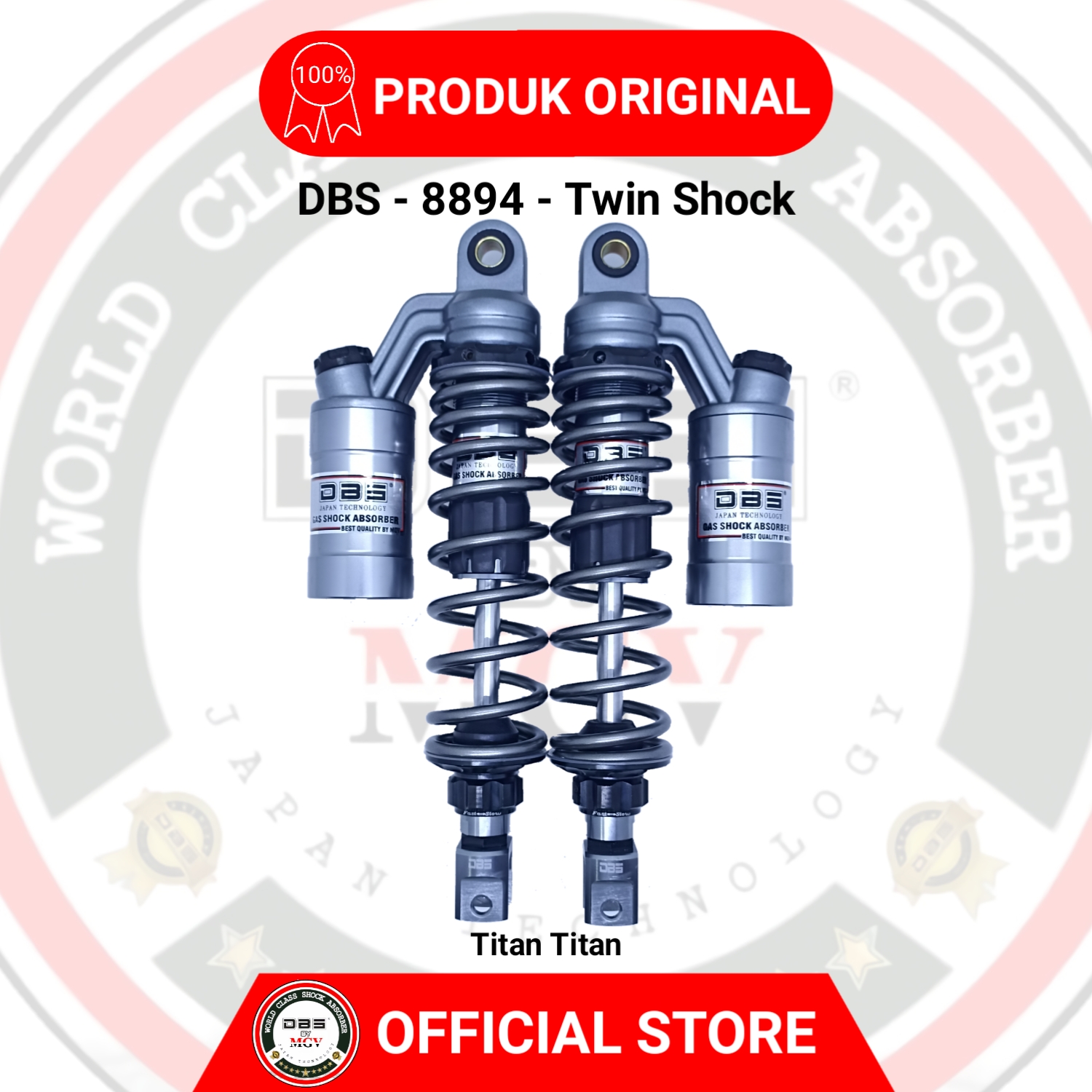 Nmax 2020 Shock Absorber Size. DBS - 8894 - GP SERIES - 310MM - DBS by MGV