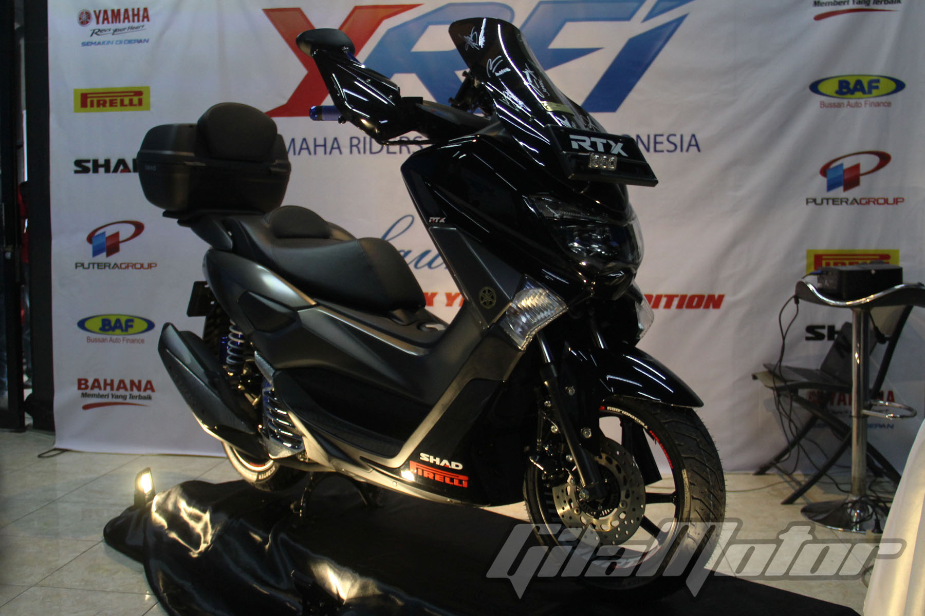 Shock Rtx Nmax. Walau Modif, Garansi Nmax YRFI Limited Edition Tetap Berlaku