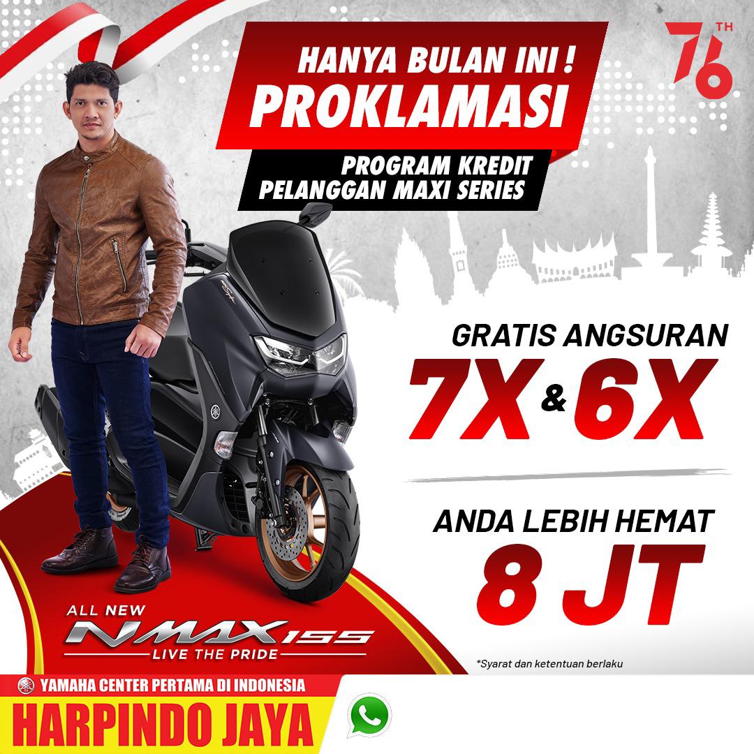 Kredit Nmax Jogja. Promo Agustus 2021 Yamaha Nmax di Jogja