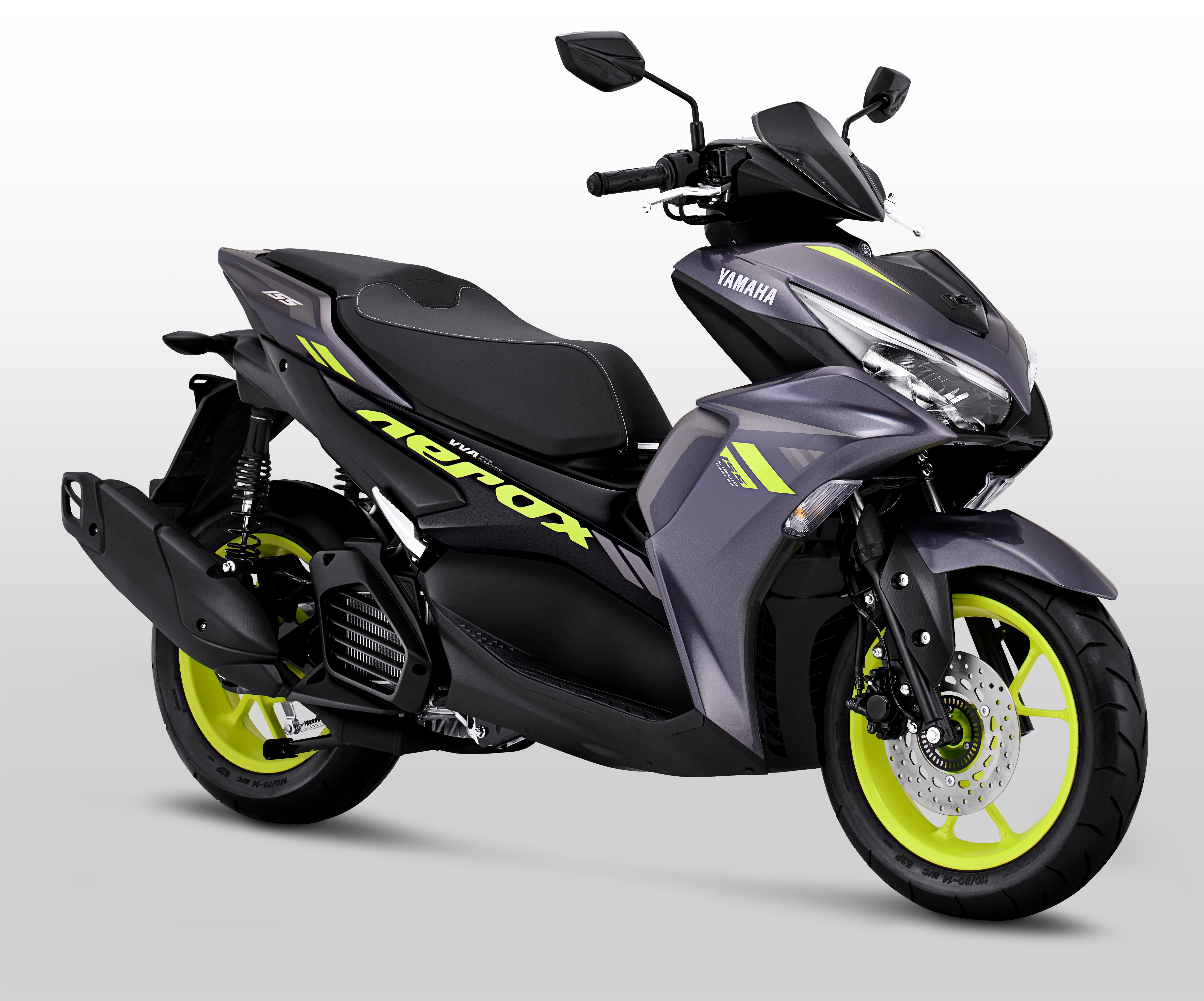 Nmax Warna Biru Tosca. Berfitur Sama dengan NMax Baru, Yamaha Aerox 155 Connected Diluncurkan Virtual