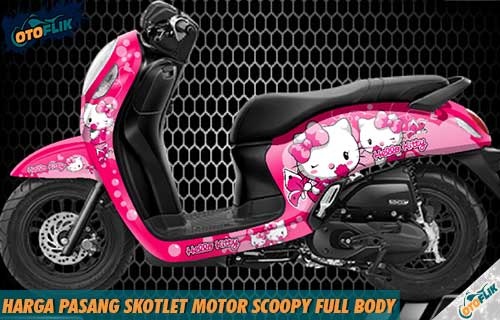 Skotlet Nmax Full Body. Harga Pasang Skotlet Motor Scoopy Full Body & Lama Pengerjaan