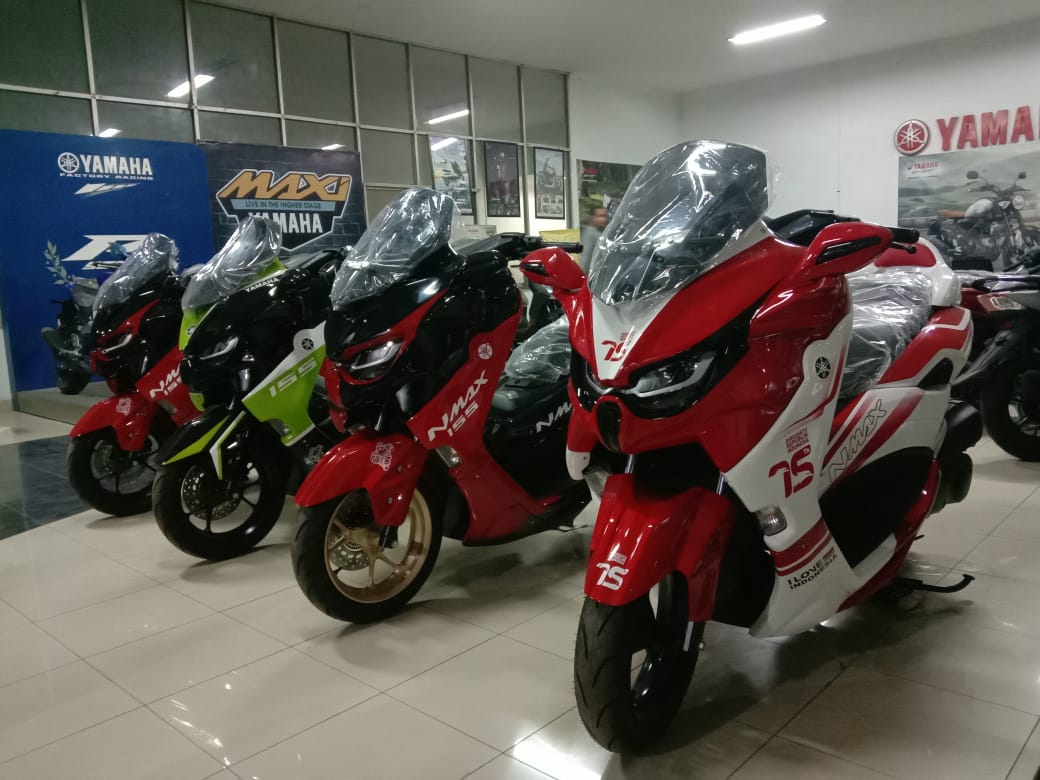 Nmax Predator Bandung. Kota Kota Besar Jawa Barat Ready Yamaha All New Nmax Predator Bisa Order Disini